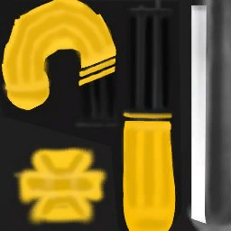 고급 잭오랜턴지팡이(남)