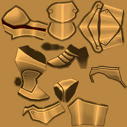 고급 기사갑옷(여)